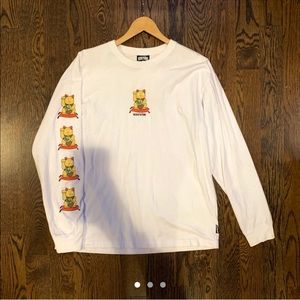 ice-cream long sleeved shirt with lucky cat